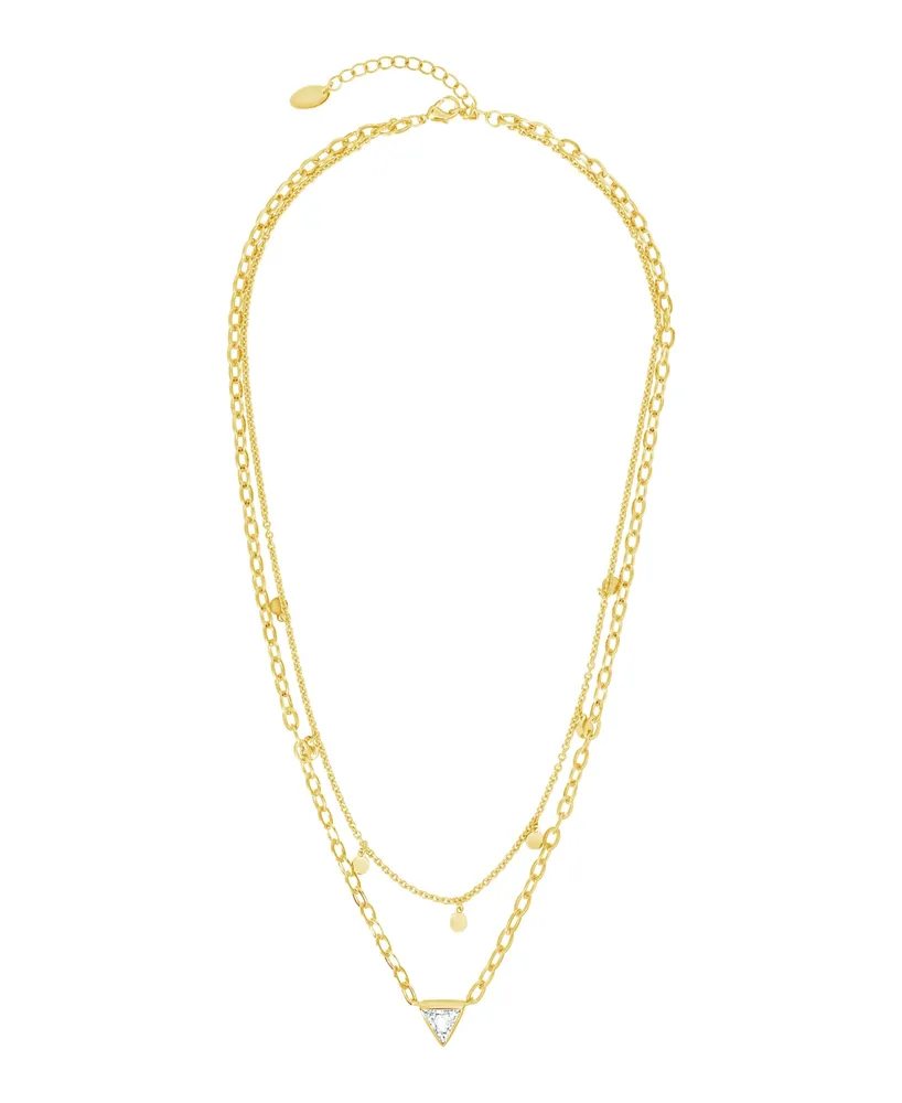 Sterling Forever Bellamy Layered Necklace - Silver