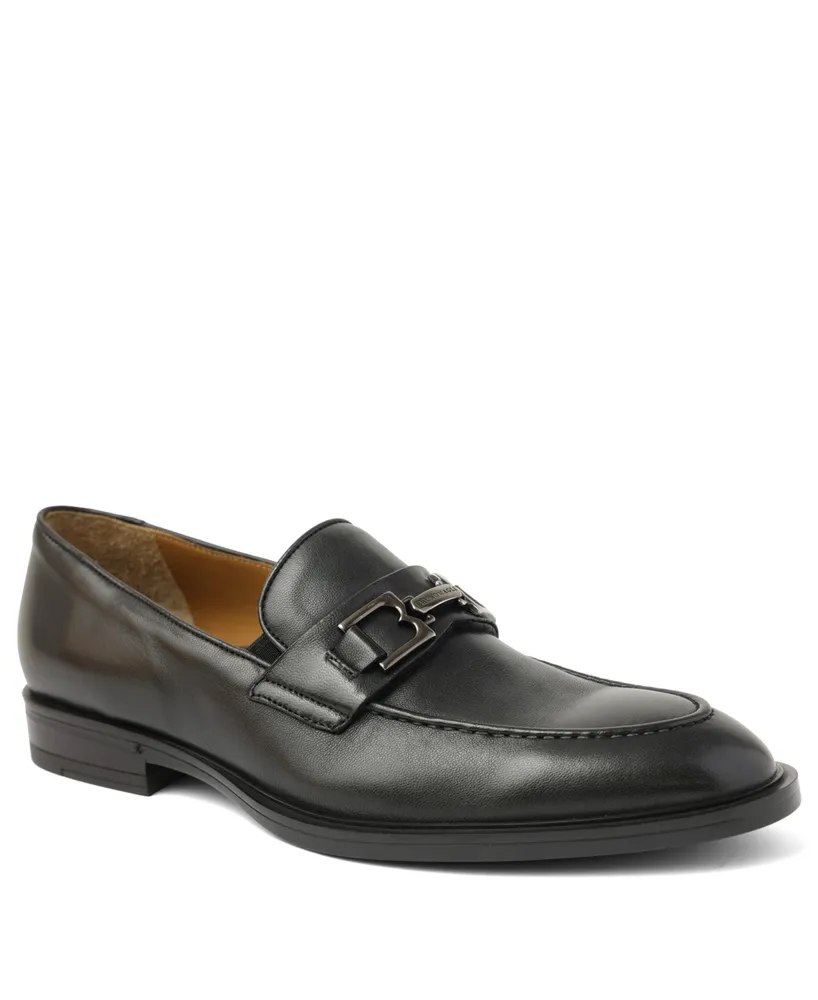 Cognac Leather Loafer Dress Shoes