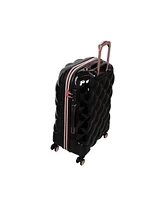 it Luggage St Tropez Trois 26" Hardside Checked 8 Wheel Expandable Spinner