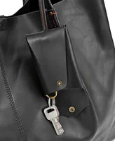 Old Trend Women's Calla Zipper Closure Gold-Tone Tote Bag