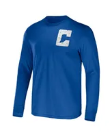 Men's Nfl x Darius Rucker Collection by Fanatics Blue Indianapolis Colts Team Long Sleeve T-shirt