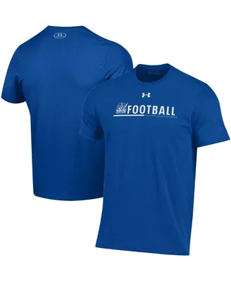 Men's Under Armour Royal Hampton Pirates 2022 Sideline Football Performance Cotton T-shirt