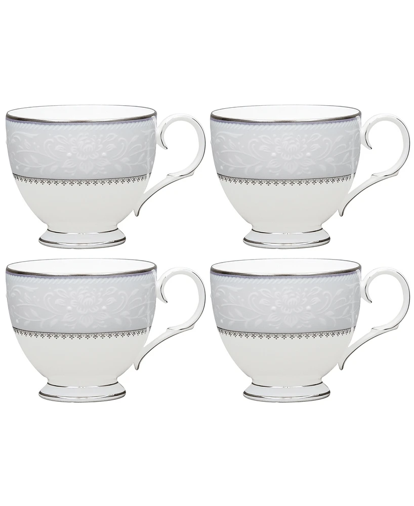 Noritake Brocato Set of 4 Cups, Service For 4