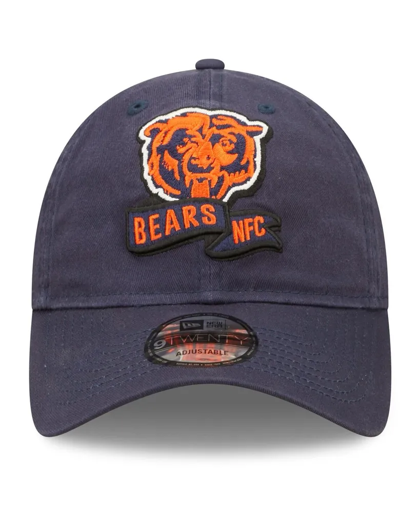 Big Boys New Era Navy Chicago Bears 2022 Sideline Adjustable 9TWENTY Hat