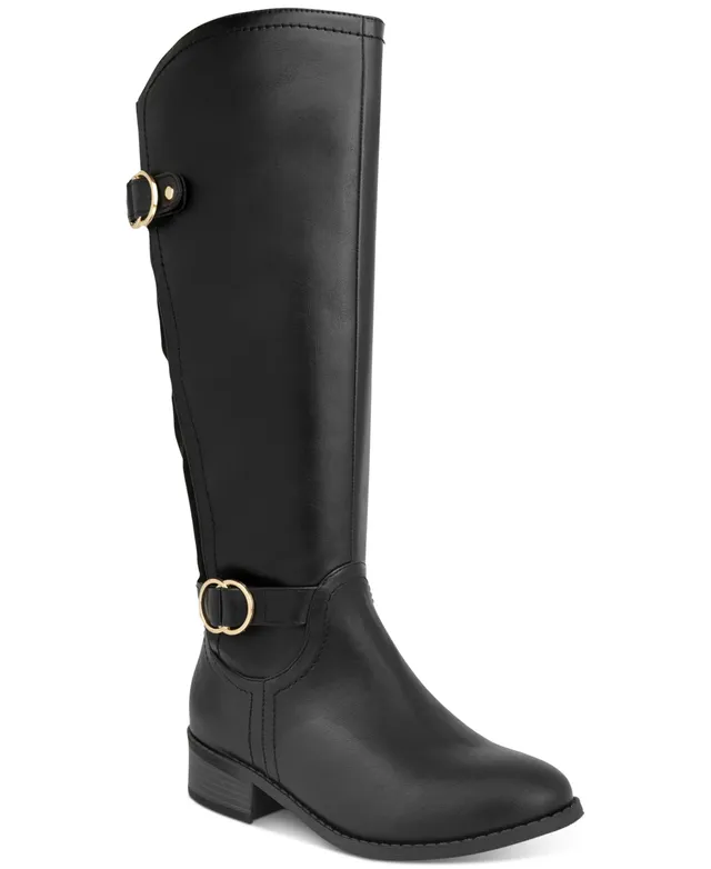 Naturalizer Rena Wide Calf Riding Boots - Macy's