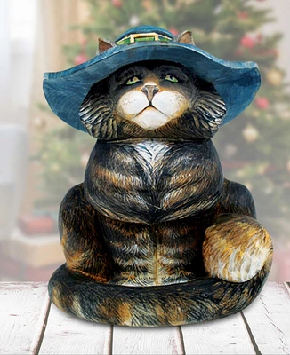 G.DeBrekht Feline Magic Handcrafted Christmas Figurine