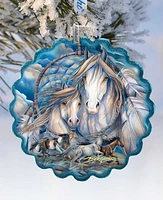 G.DeBrekht Mustangs Dream Catcher Journey Holiday Ornament