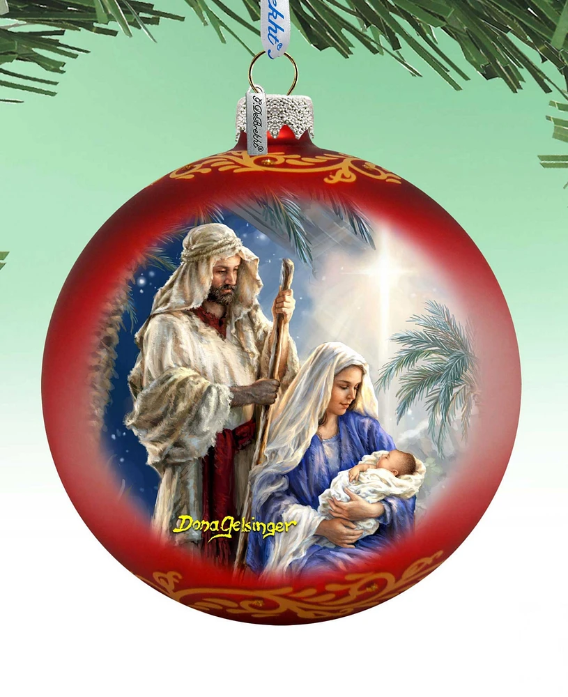 G.DeBrekht Holy Night Holiday Ornament