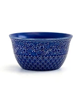 Elama Chiffon 16 Piece Square Dinnerware Set, Service for 4