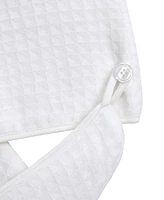 Uchino Waffle Twist 10" x 26" Cotton Hair Towel