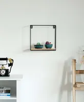 Rectangle, Wall Mount Floating Shelf