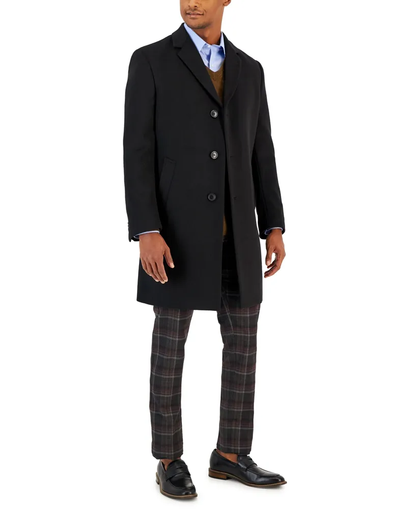 Nautica Men's Classic-Fit Camber Wool Overcoat