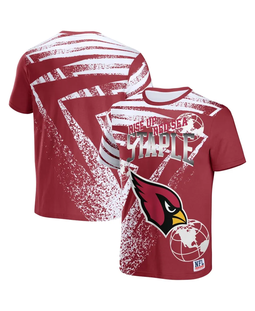 Arizona Cardinals Shirt Size 2XL XXL Black Red Short Sleeve Graphic Tee NFL  Nike