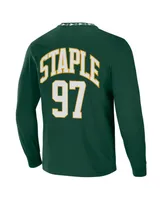 Men's Nfl X Staple Hunter Green Bay Packers Core Long Sleeve Jersey Style T-shirt