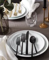 Oneida Allay Midnight 20 Piece Everyday Flatware Set, Service For 4