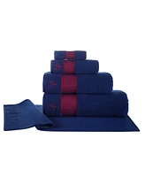 Brooks Brothers Fancy Border 2 Piece Turkish Cotton Bath Towel Set