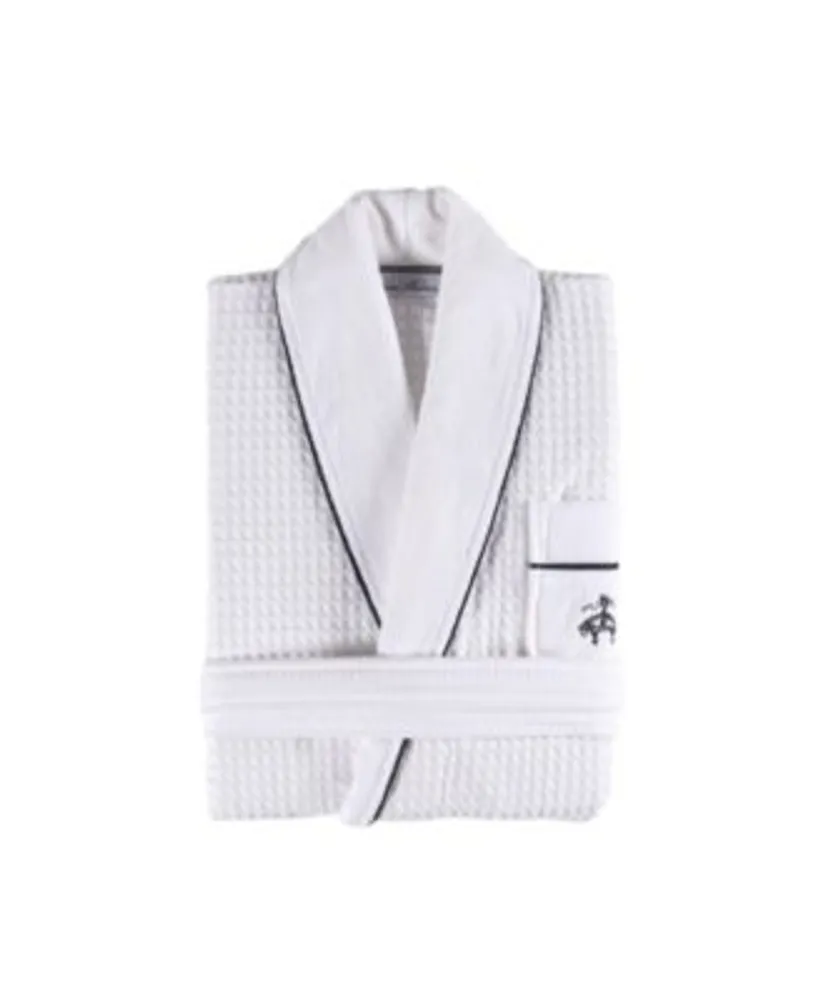 Brooks Brothers Waffle Terry Bathrobe Collection