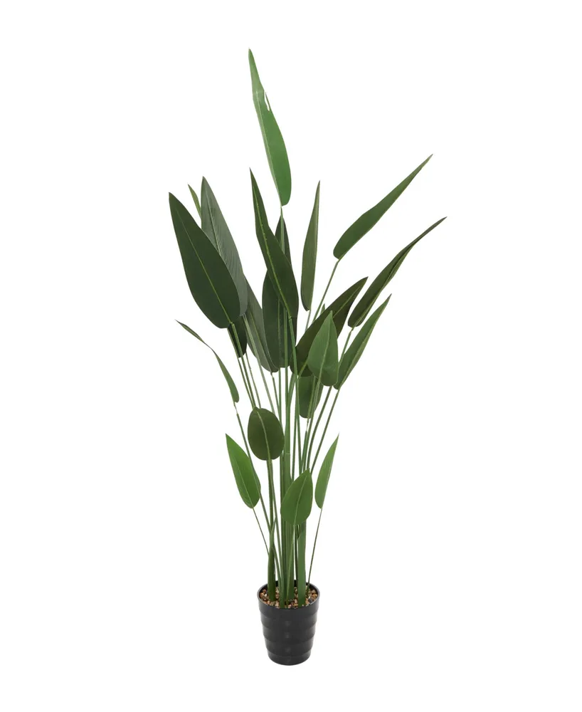 Contemporary Bird of Paradise Artificial Plant, 61"