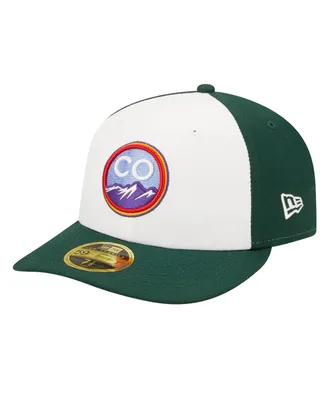 Men's New Era Green Colorado Rockies City Connect Low Profile 59FIFTY Fitted Hat