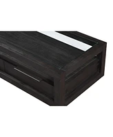 Tivie 54" Wood Coffee Table