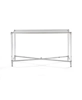 Marilyn 29" Stainless Steel Console Table