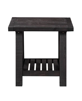 Yosemite 24" Wood Side Table