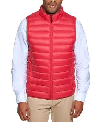 Club Room Men's Quilted Packable Puffer Vest, Created for Macy's