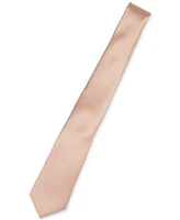 ConStruct Men's Satin Solid Extra Long Tie