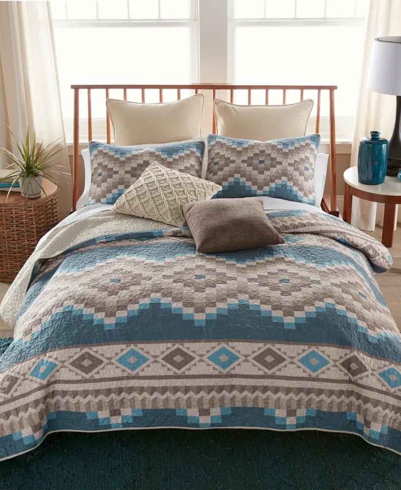 Mountain Moon 3pc Quilted Bedding Set by Donna Sharp