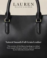 Leather Small Marcy Satchel