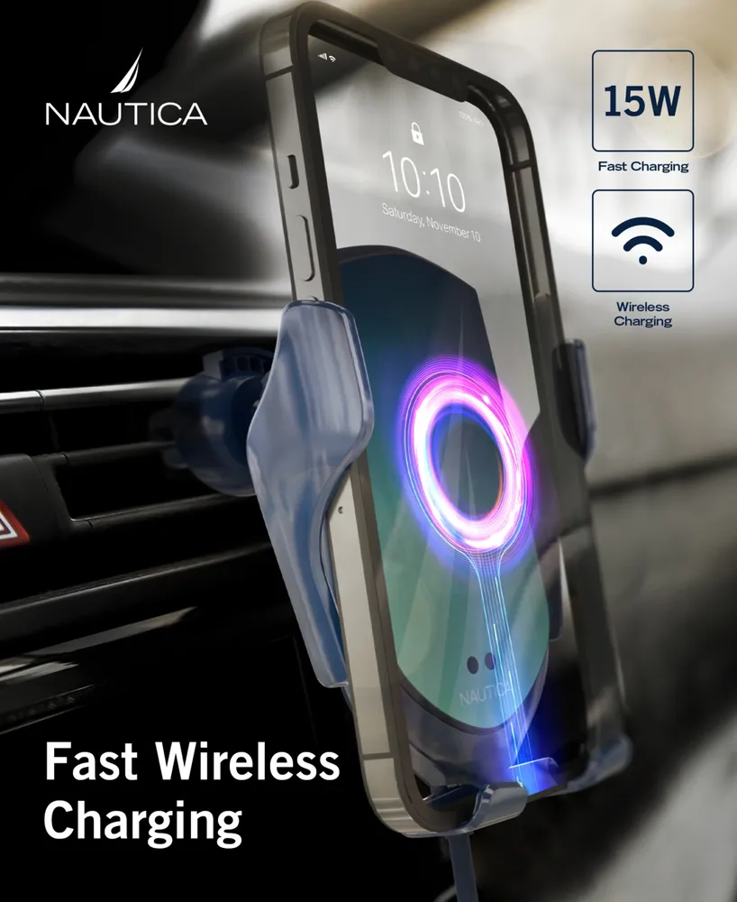 Nautica Wireless Car Charger, Car Phone Holder