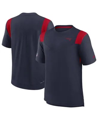Men's Nike Navy New England Patriots Sideline Tonal Logo Performance Player T-shirt