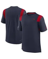 Men's Nike Navy New England Patriots Sideline Tonal Logo Performance Player T-shirt