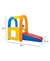 Banzai Jr. Splash Fun Toddlers Activity Water Park
