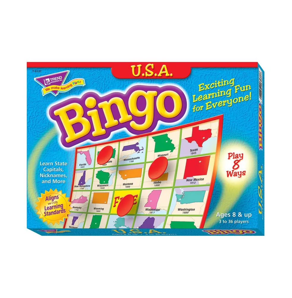 Trend Enterprises U.s.a. Bingo Game