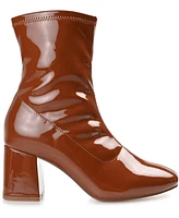 Journee Collection Women's Reice Block Heel Dress Booties
