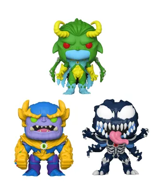 Funko Pop Marvel Mech Strike Monster Hunters Collectors Set 3 Figure Set
