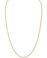 Esquire Men's Jewelry Rope Link 24" Chain Necklace, Created for Macy's