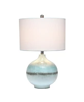 Lalia Home Bayside Horizon Table Lamp with Fabric Shade