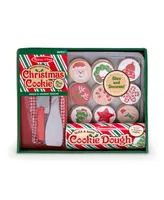 Melissa & Doug Slice and Bake Wooden Christmas Cookie Play Food Set