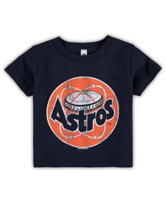 Toddler Boys Soft As A Grape Navy Houston Astros Cooperstown Collection Shutout T-shirt