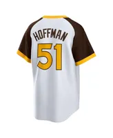 Men's Nike Trevor Hoffman White San Diego Padres Home Cooperstown Collection Player Jersey