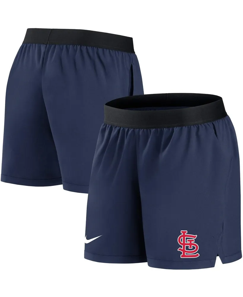 Women's Nike Navy St. Louis Cardinals Authentic Collection Flex Vent Max Performance Shorts