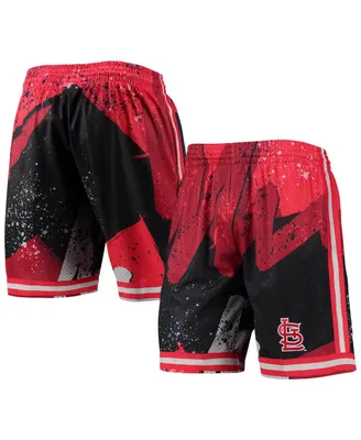 Men's Mitchell & Ness Red St. Louis Cardinals Hyper Hoops Shorts