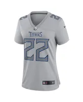 Women's Nike Derrick Henry Gray Tennessee Titans Atmosphere Fashion Game Jersey