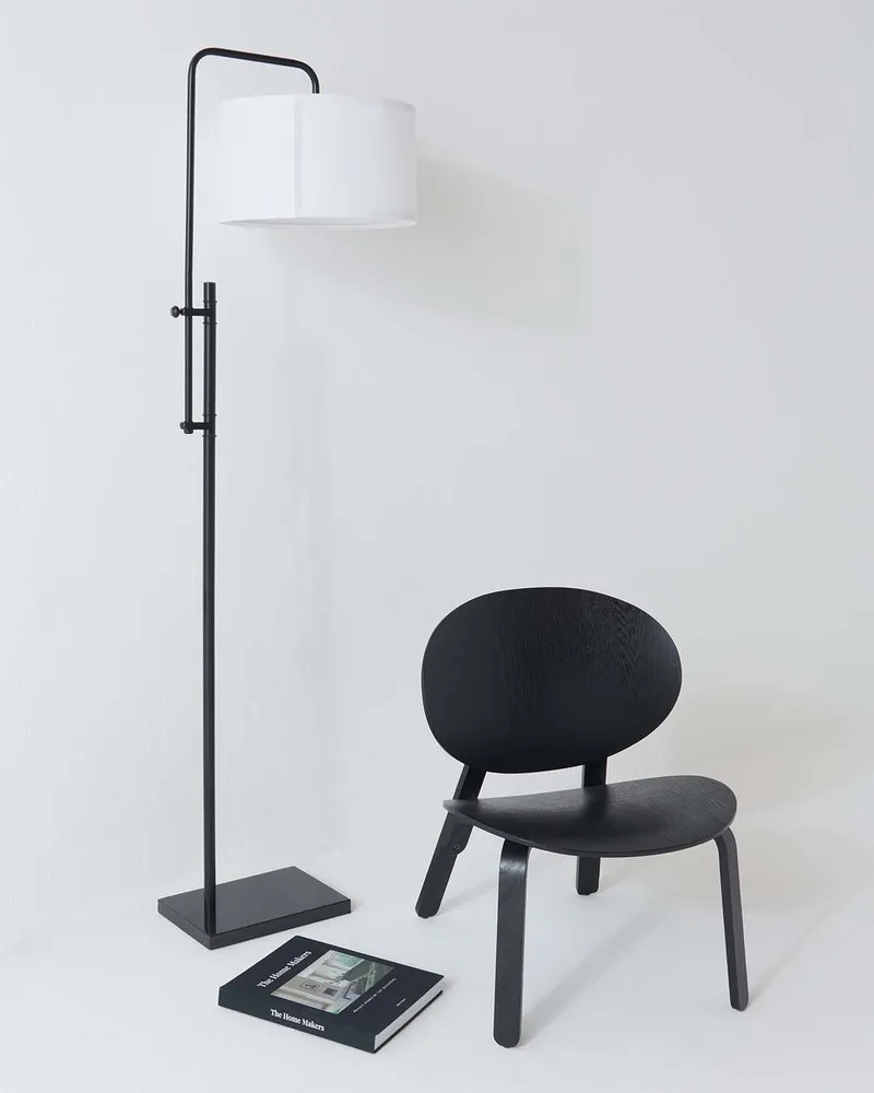 Brightech Leo Led Modern Standing Floor Lamp with Adjustable Height