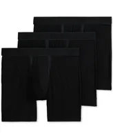 Jockey Men's Chafe Proof Pouch Cotton Stretch 7" Boxer Brief - 3 Pack