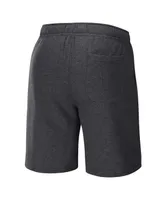 Men's Nfl x Darius Rucker Collection by Fanatics Heather Charcoal New Orleans Saints Logo Shorts