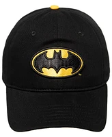 Warner Brothers Men's Dc Comics Batman Low Profile Unstructured Dad Hat Adjustable Baseball Cap