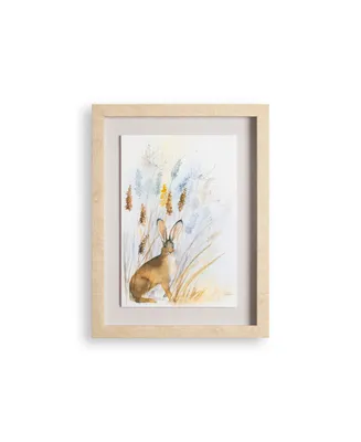 Laura Ashley Country Hare Framed Print Wall Art, 15.7" x 11.8"